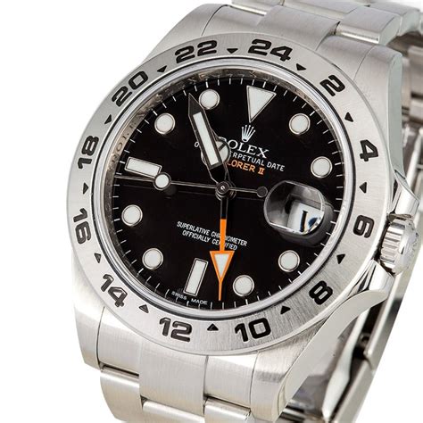 2007 rolex explorer 2|used rolex explorer 2 black dial.